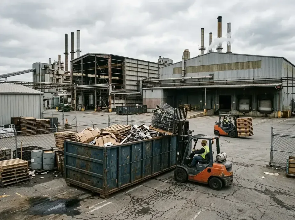 industrial-factory-scrap-conta-003 — frequently asked questions, Cheap Roll-off Dumpster Rentals in Wilmington, OH